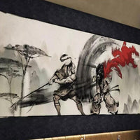 Thumbnail for Papier Peint Lutte aux Sabres | Le Petit Intissé