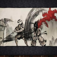 Thumbnail for Papier Peint Lutte aux Sabres | Le Petit Intissé