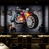 Thumbnail for Papier Peint Moto Vintage | Le Petit Intissé