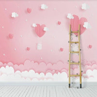 Thumbnail for Papier Peint Rose Chambre Bébé | Le Petit Intissé