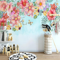 Thumbnail for Papier Peint Fleurs Multicolores | Le Petit Intissé