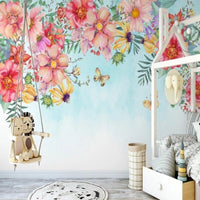 Thumbnail for Papier Peint Fleurs Multicolores | Le Petit Intissé