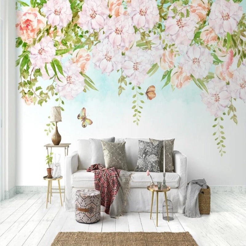 Papier Peint Fleur Bébé | Le Petit Intissé