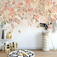 Thumbnail for Papier Peint Fleurs et Papillons | Le Petit Intissé