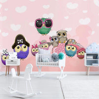 Thumbnail for Papier Peint Hibou | Le Petit Intissé