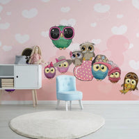 Thumbnail for Papier Peint Hibou | Le Petit Intissé