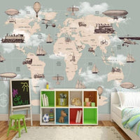 Thumbnail for Papier Peint Thème Voyage | Le Petit Intissé