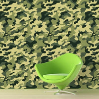 Thumbnail for Papier Peint Camouflage Militaire | Le Petit Intissé
