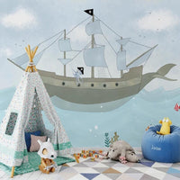 Thumbnail for Papier Peint Panoramique Pirate | Le Petit Intissé