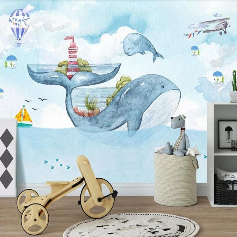 Papier Peint Décor Marin | Le Petit Intissé