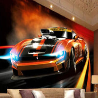 Thumbnail for Papier Peint Voiture de Course | Le Petit Intissé