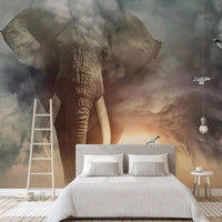 Thumbnail for Papier Peint Éléphant pour Chambre Ado  | Le Petit Intissé