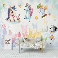 Thumbnail for Papier Peint Chambre Fille Licorne | Le Petit Intissé