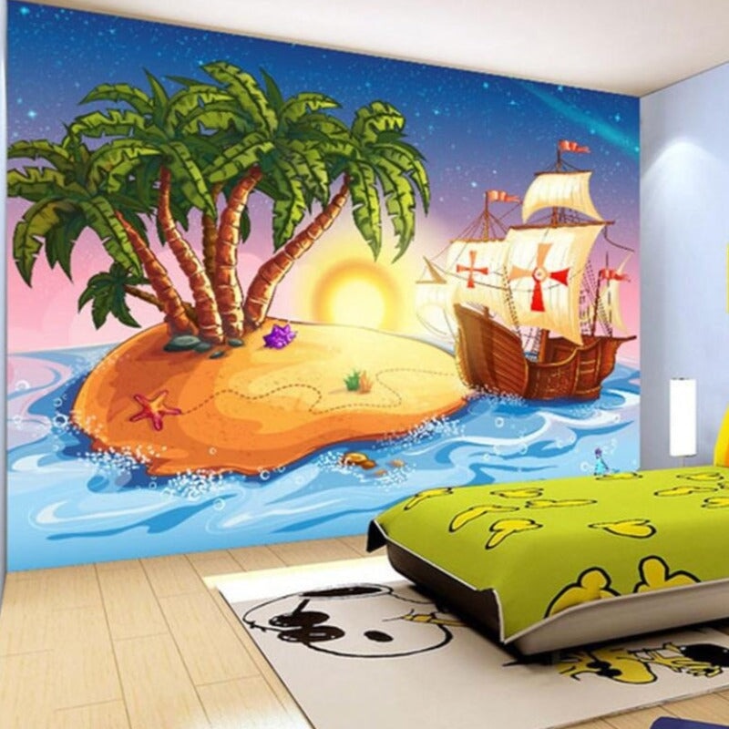 Bateau Pirate Décoration Murale | Le Petit Intissé