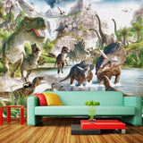 Papier Peint Panoramique Dinosaure  | Le Petit Intissé