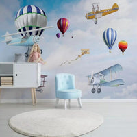 Thumbnail for Papier Peint Avion Vintage | Le Petit Intissé