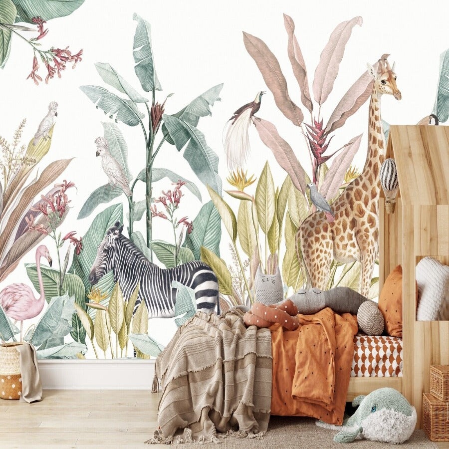 Papier Jungle Animaux | Le Petit Intissé