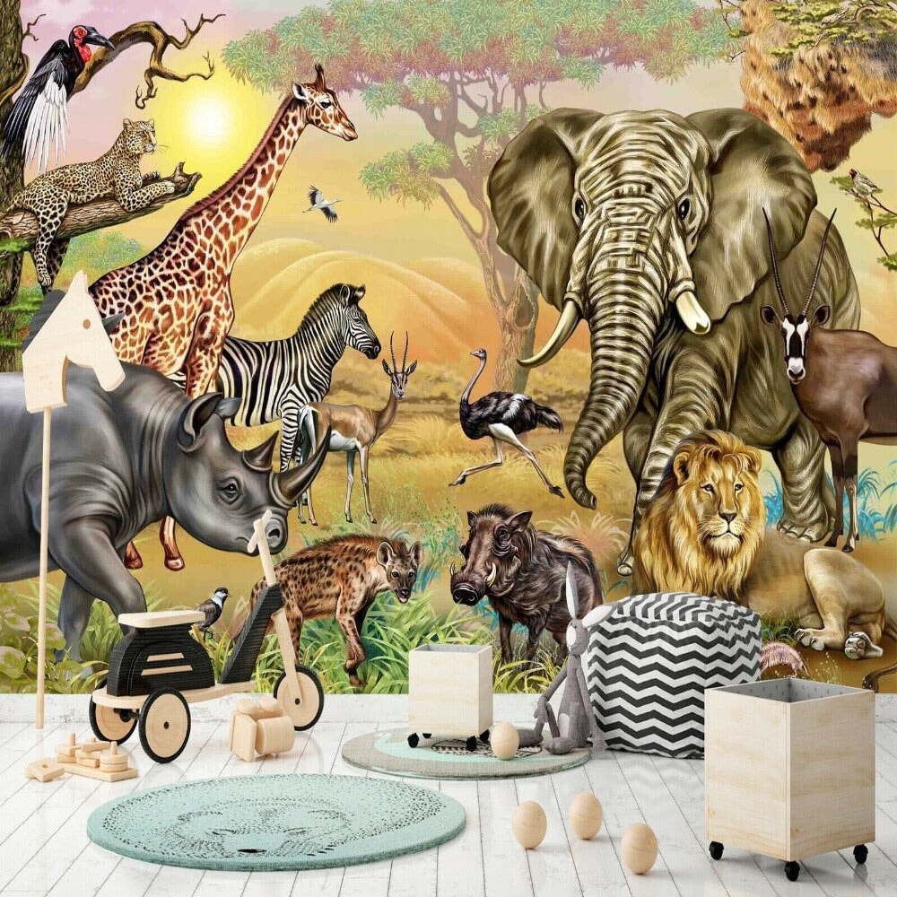 Tapisserie Safari | Le Petit Intissé