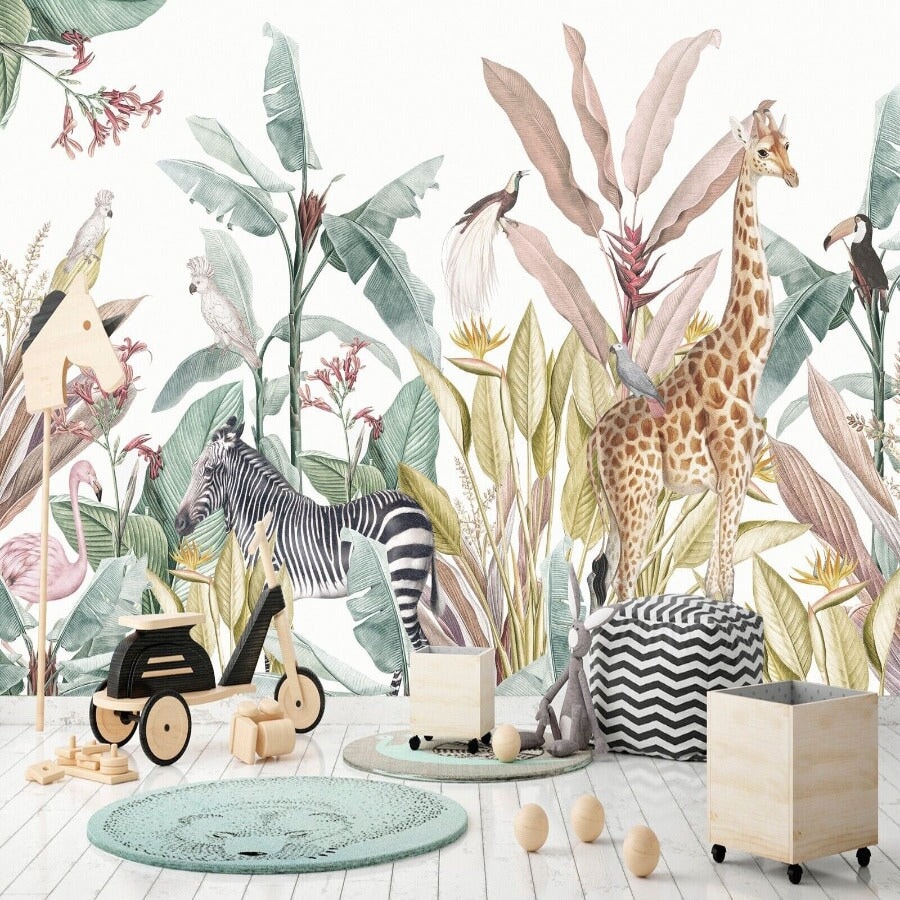 Papier Jungle Animaux | Le Petit Intissé