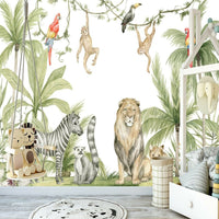Thumbnail for Papier Peint Enfant Jungle | Le Petit Intissé