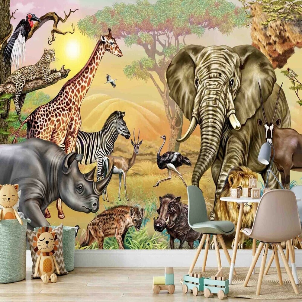 Tapisserie Safari | Le Petit Intissé