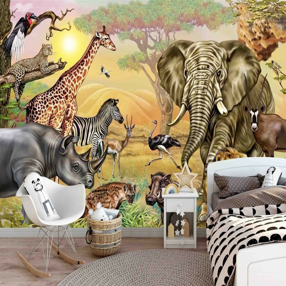 Tapisserie Safari | Le Petit Intissé