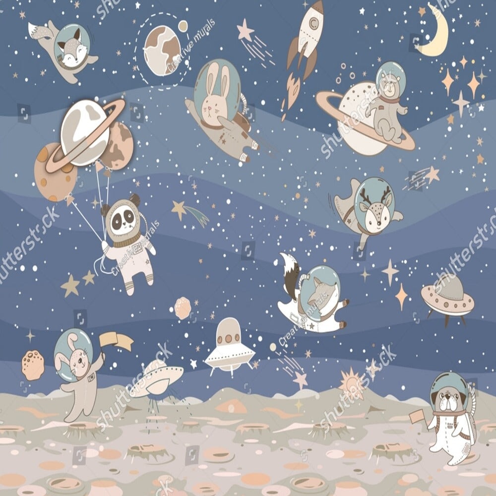 Décoration Chambre Animaux Murale | Le Petit Intissé