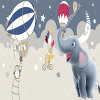 Thumbnail for Papier Peint 3D Eléphant | Le Petit Intissé