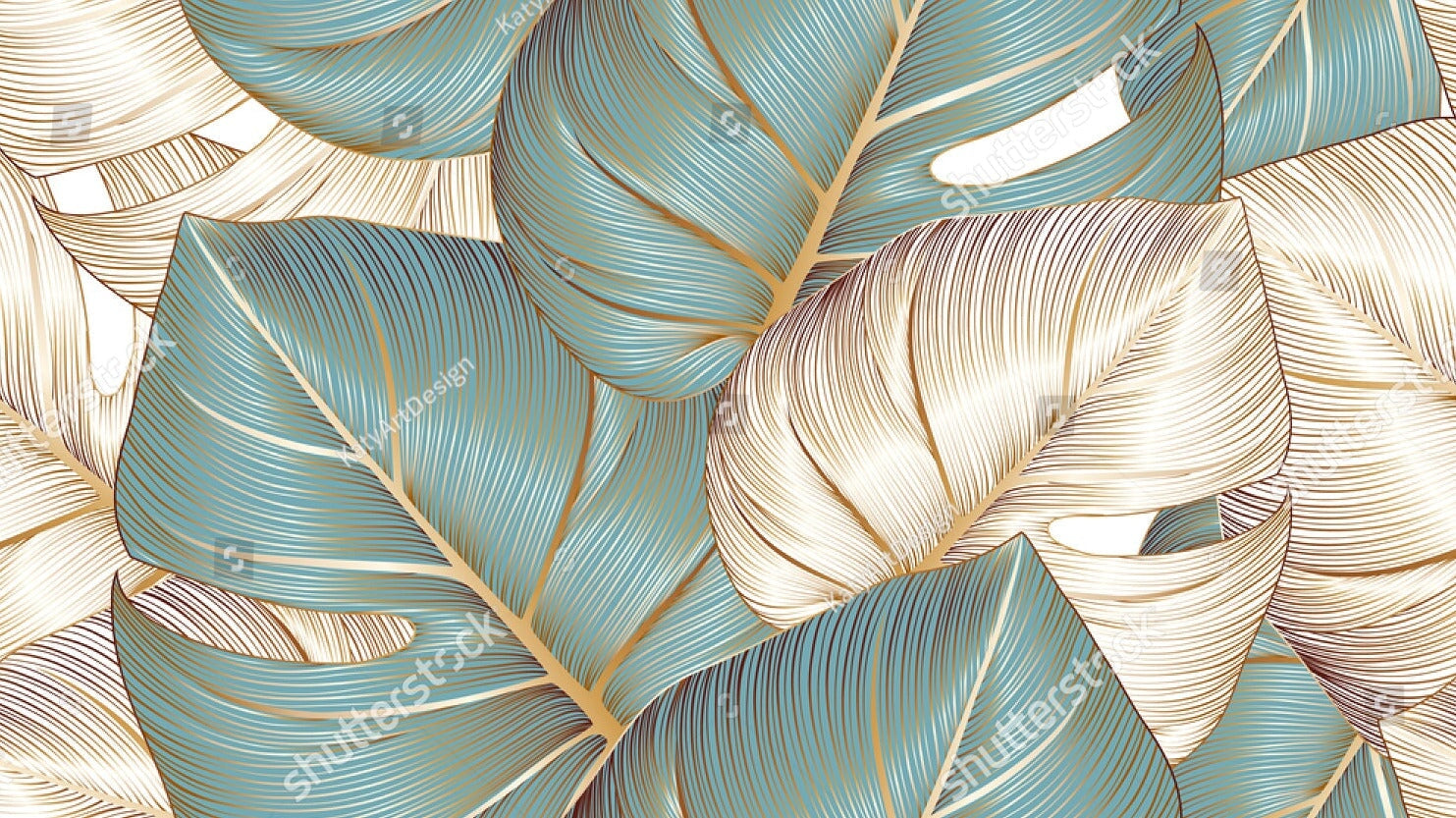 Papier Peint Tendance Feuillage | Le Petit Intissé