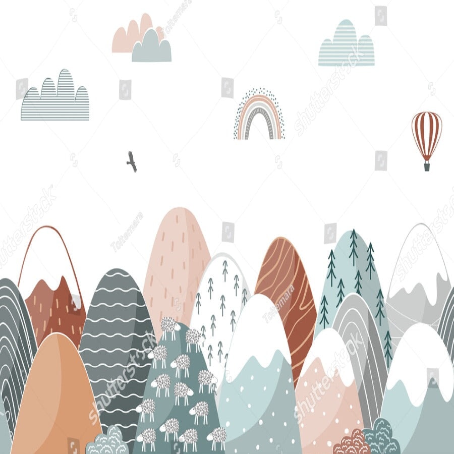 Papier Peint Chambre Bébé Tapisserie | Le Petit Intissé