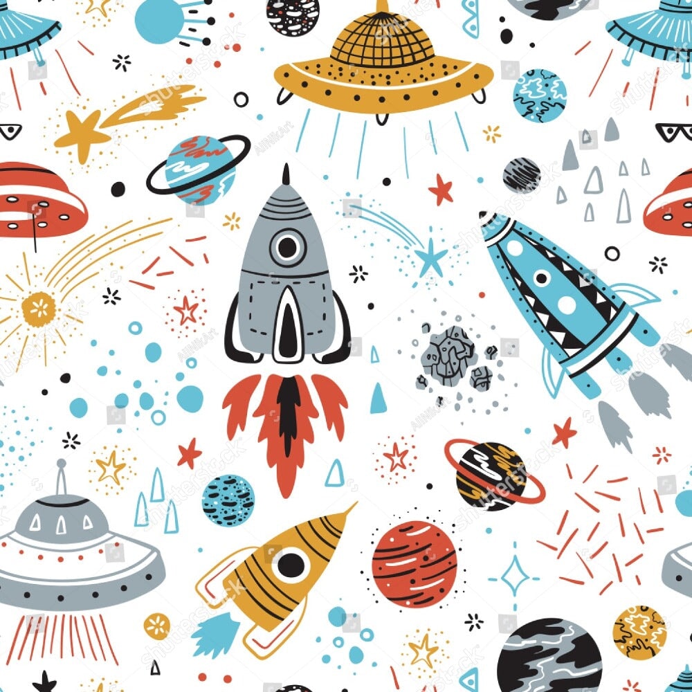 Décoration Espace Planète | Le Petit Intissé